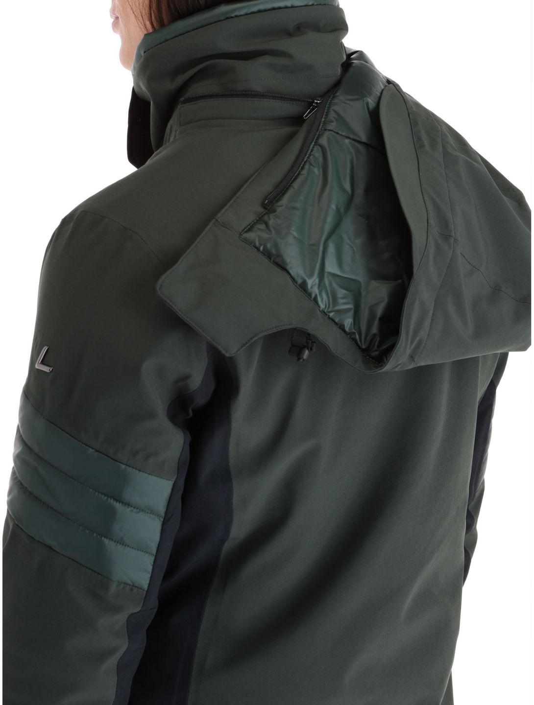 Luhta, Karravaara ski-jas dames Dark Green groen, zwart 