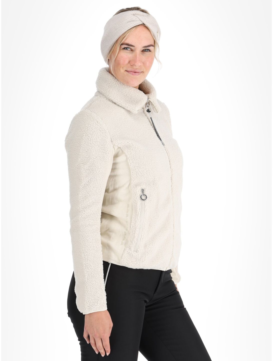 Luhta, Alavakeri vest dames Natural White wit 