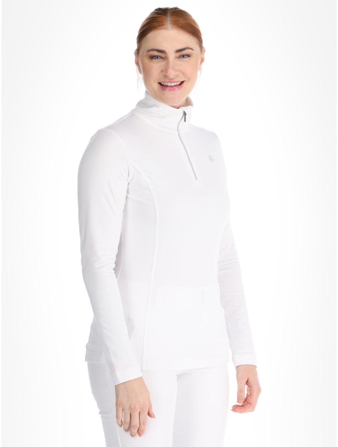 Luhta, Luhta Hailuoto GA Ski pully dames Optic White Wit 