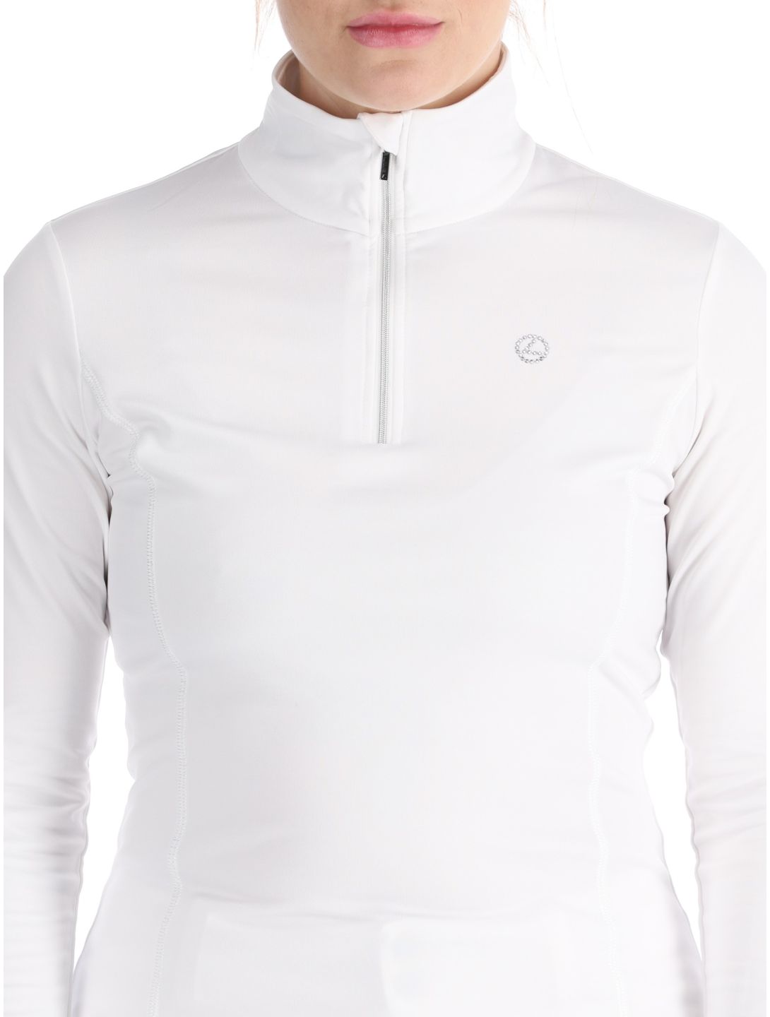 Luhta, Luhta Hailuoto GA Ski pully dames Optic White Wit 