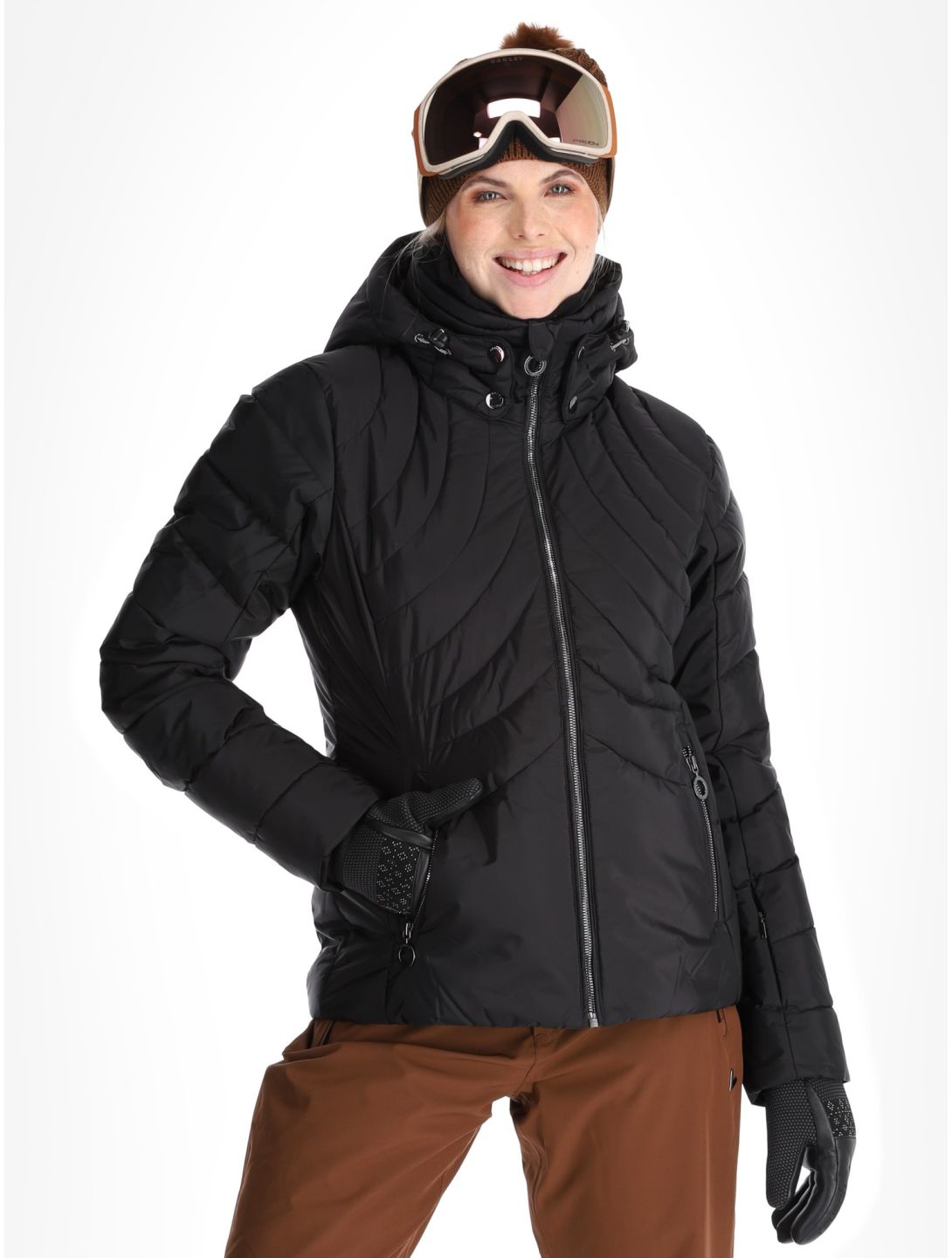 Luhta, Hakois ski-jas dames Black zwart 