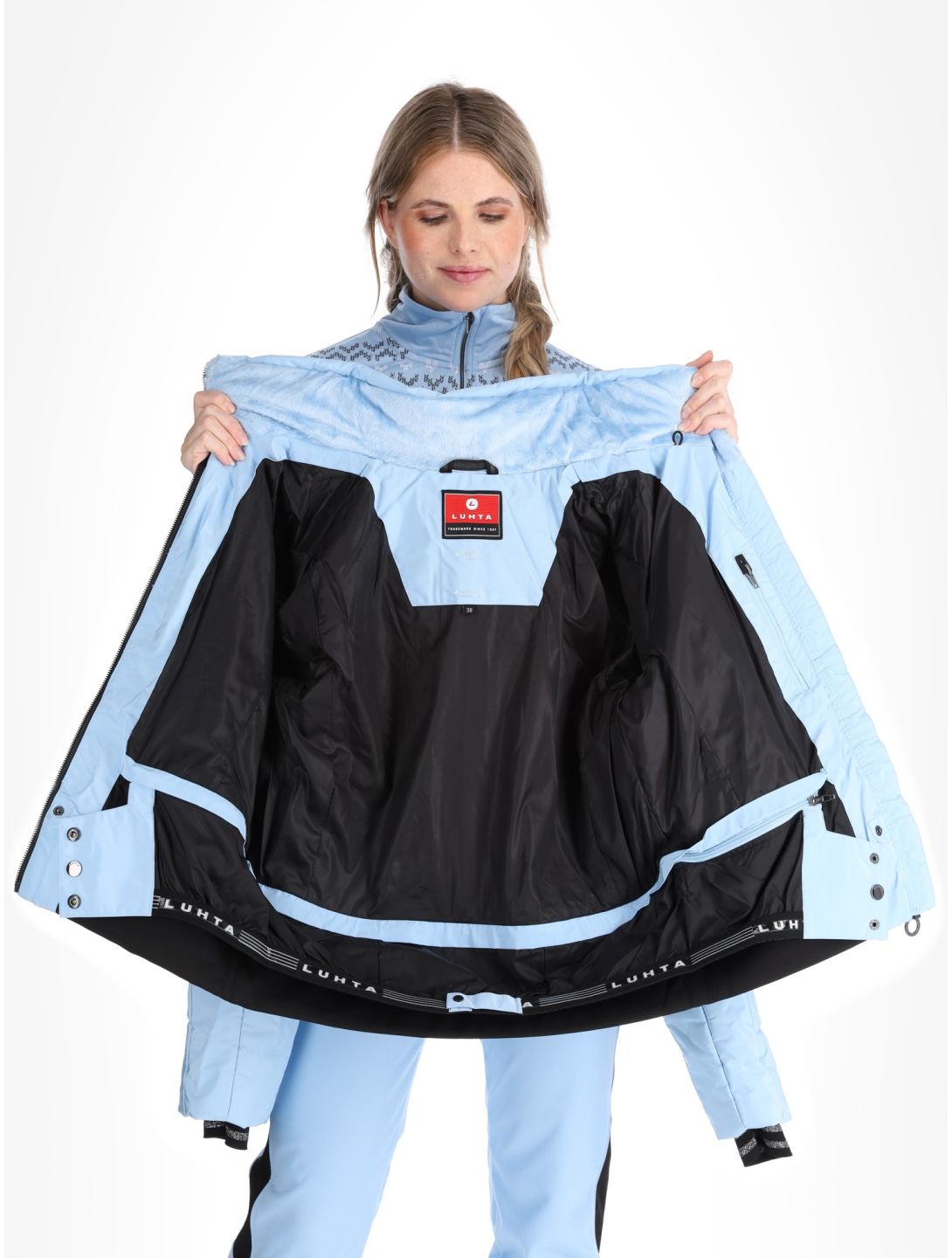 Luhta, Halhola ski-jas dames Light Blue blauw 