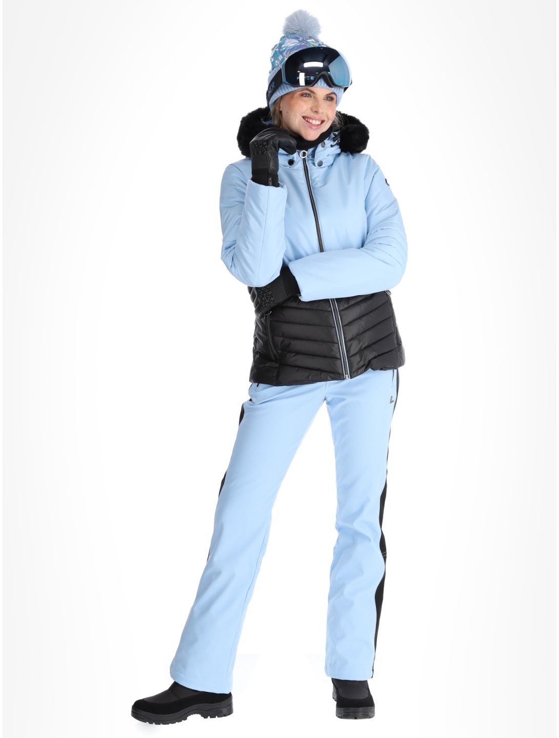 Luhta, Halkis ski-jas dames Light Blue blauw 