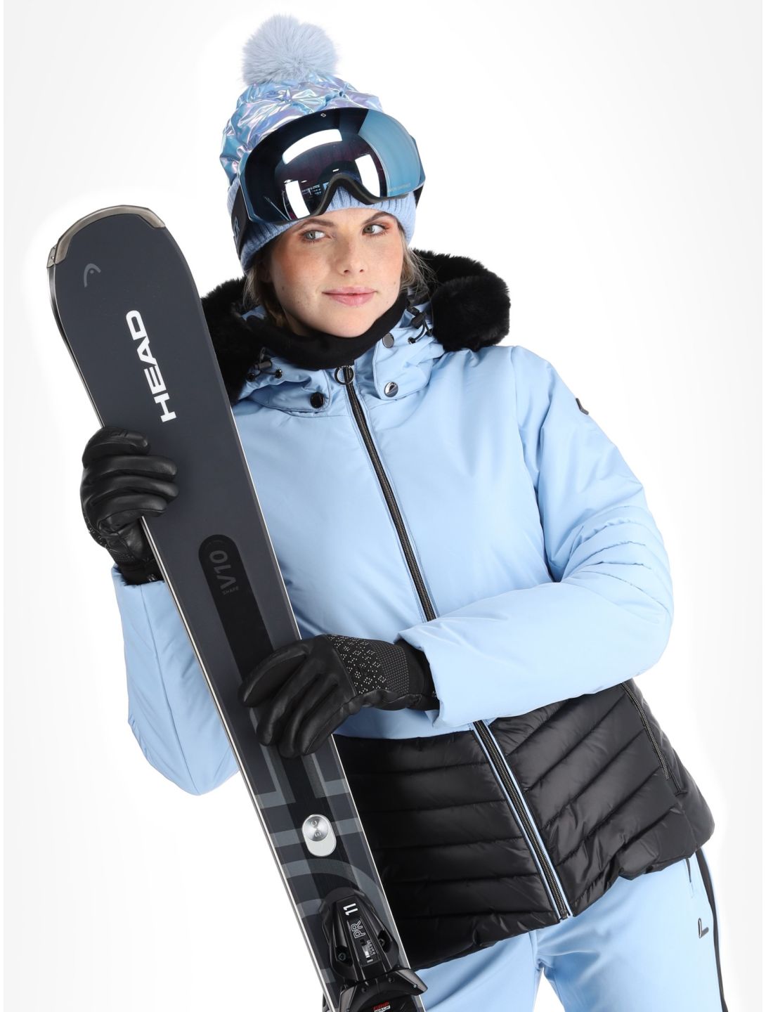 Luhta, Halkis ski-jas dames Light Blue blauw 