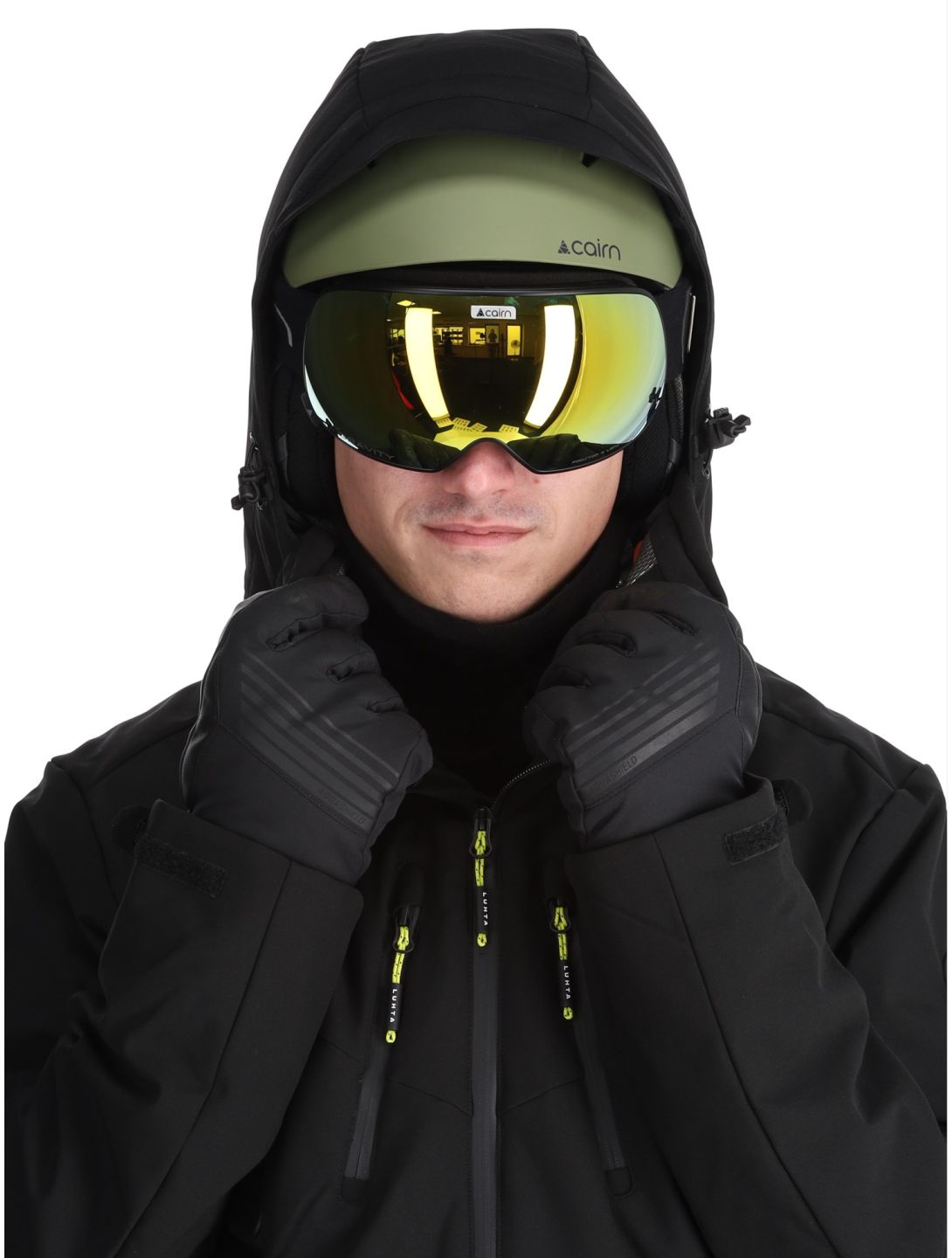 Luhta, Hookana ski-jas heren Black zwart 