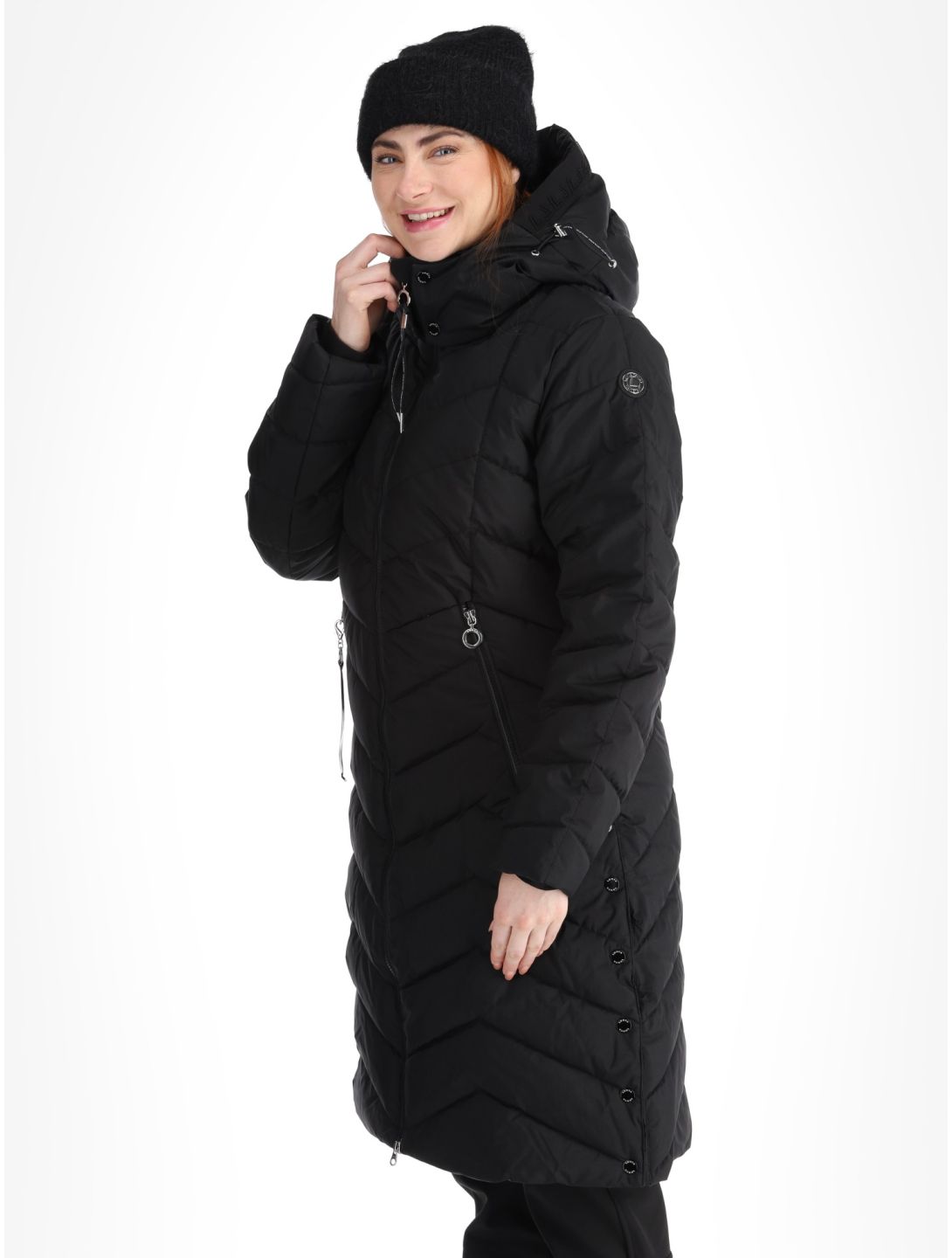 Luhta, Iiksi ski-jas dames Basic Black zwart 