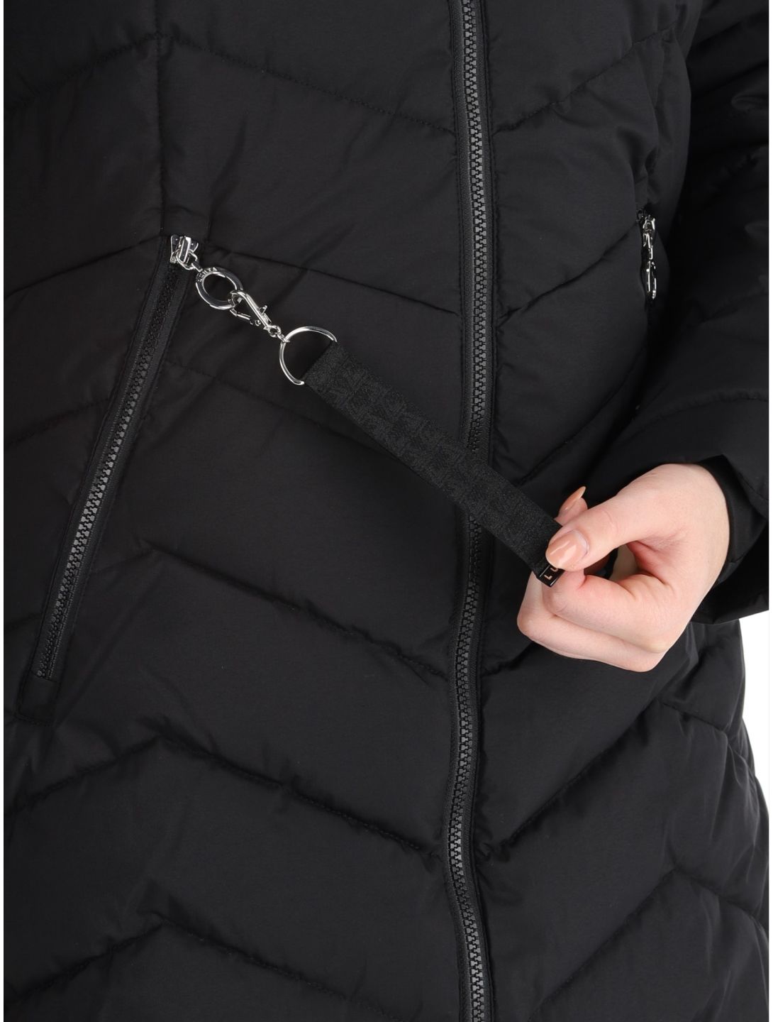 Luhta, Iiksi ski-jas dames Basic Black zwart 