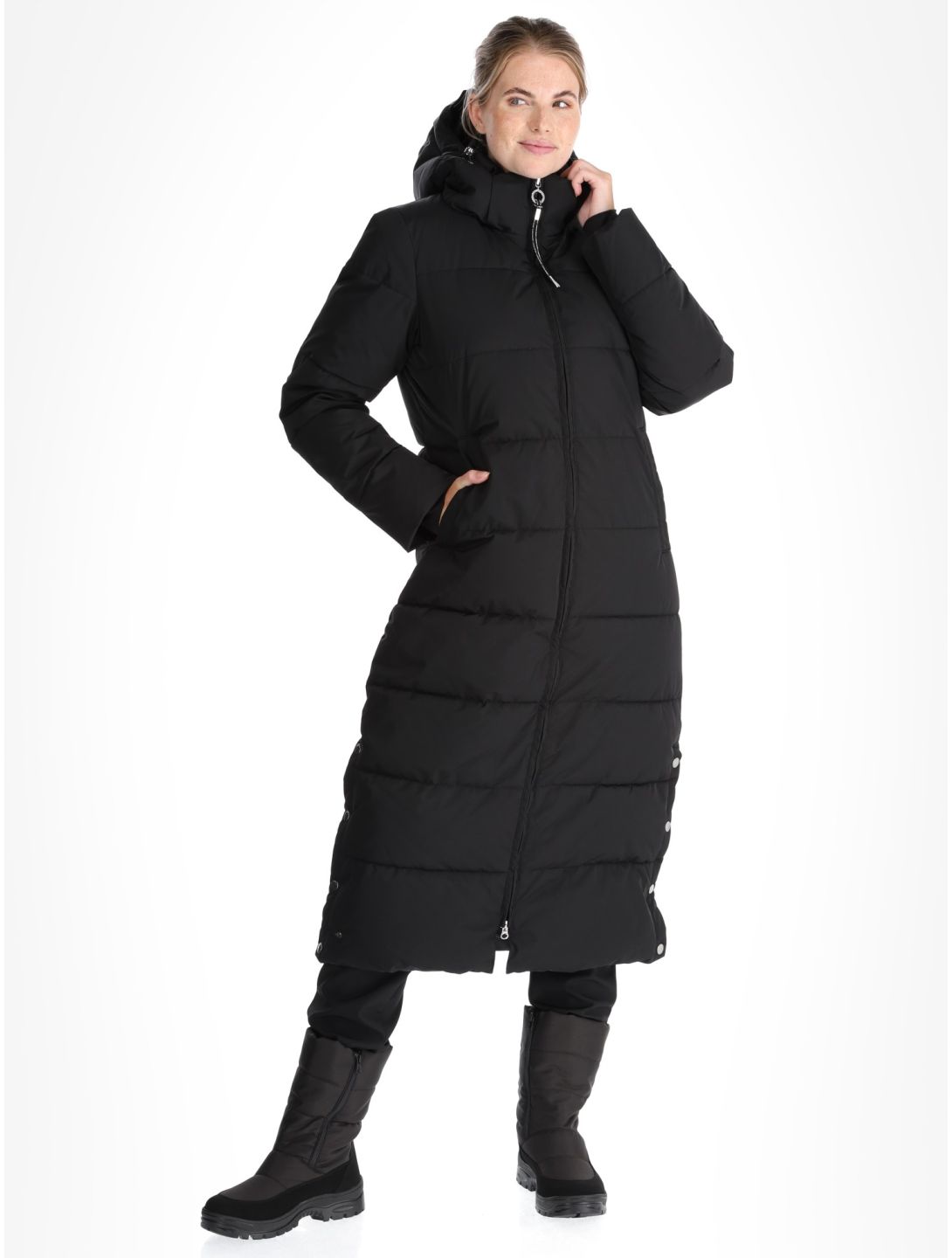 Luhta, Iisalmi ski-jas dames Basic Black zwart 