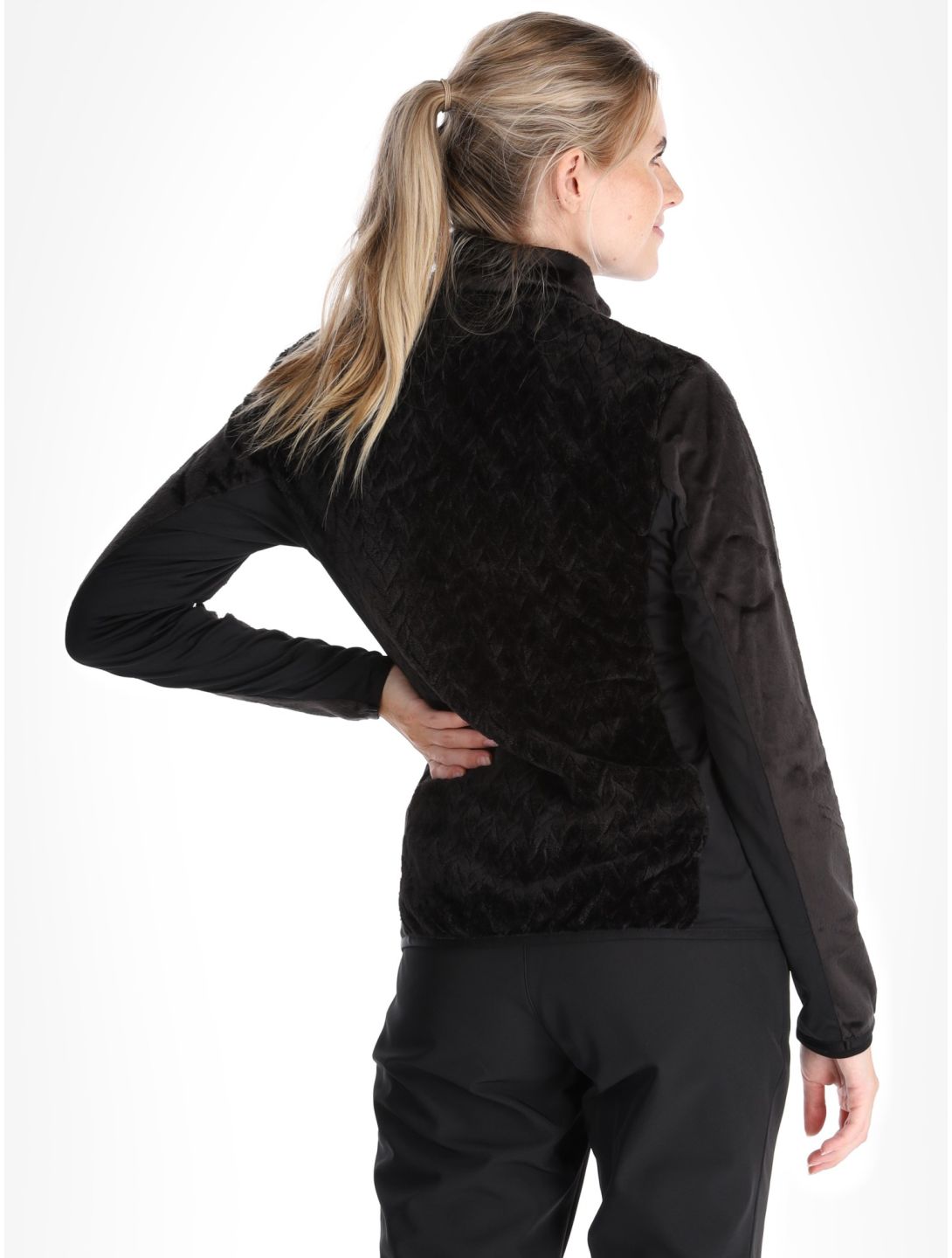 Luhta, Ikaala vest dames Black zwart 