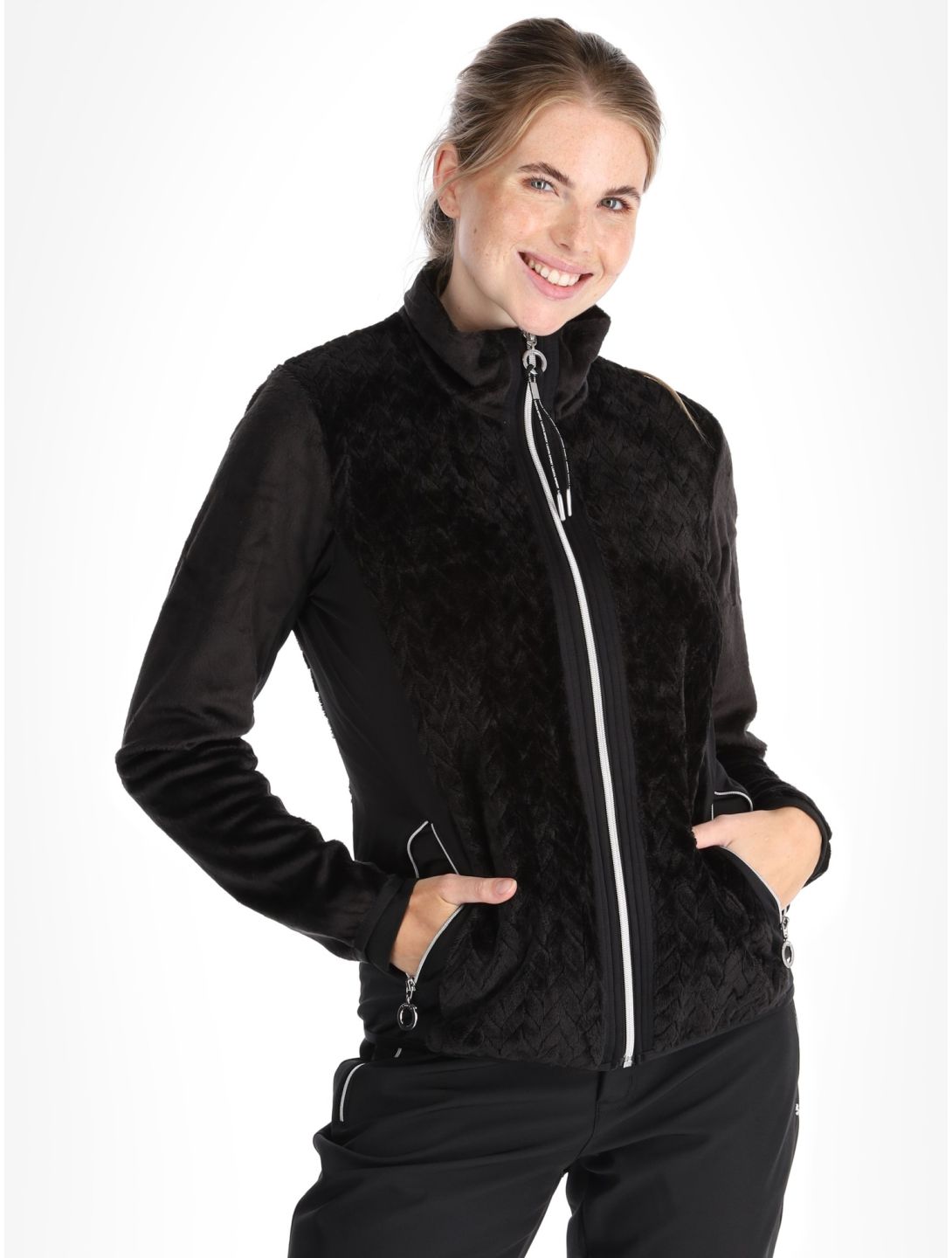 Luhta, Ikaala vest dames Black zwart 