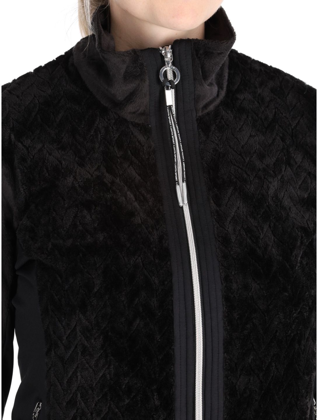 Luhta, Ikaala vest dames Black zwart 