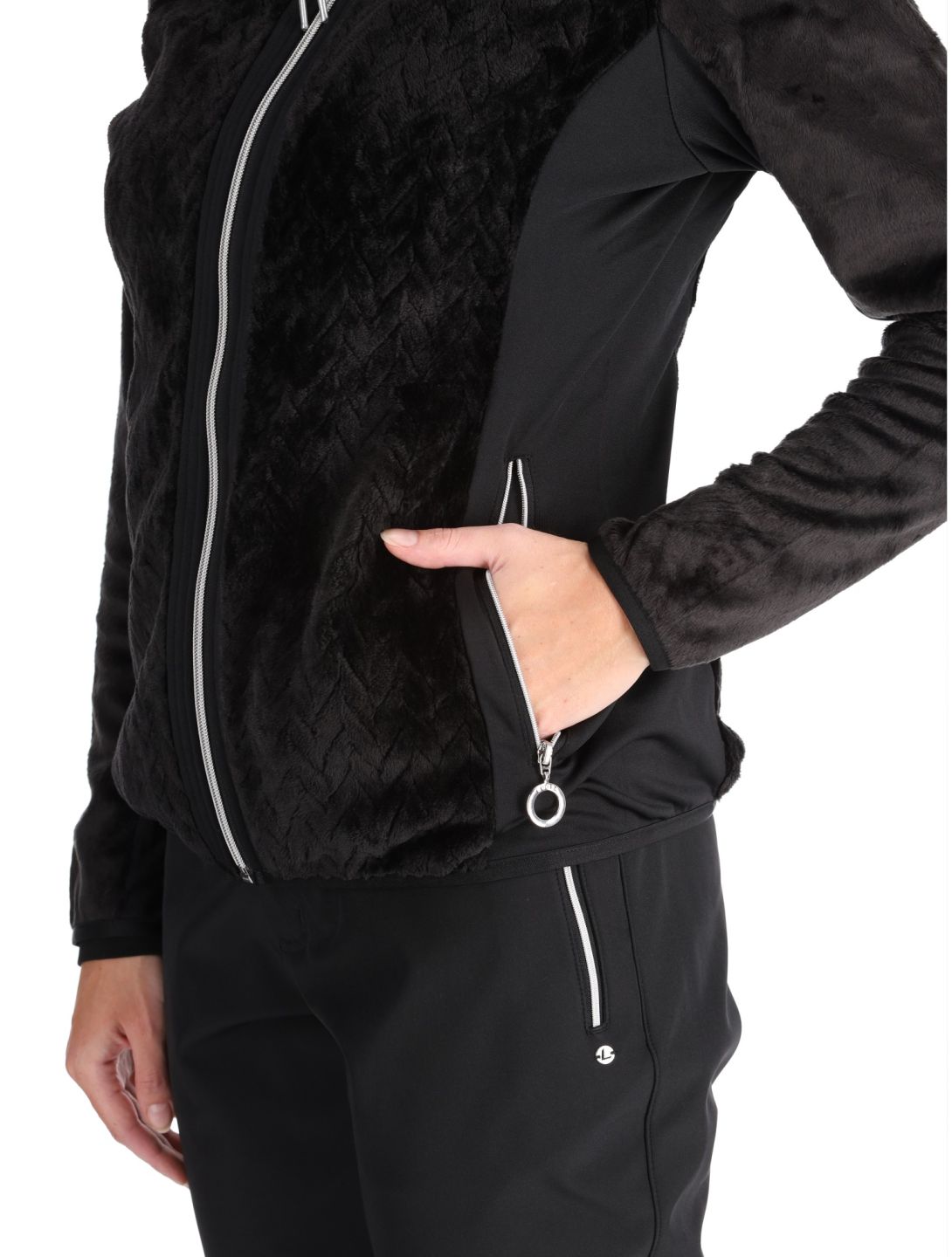 Luhta, Ikaala vest dames Black zwart 