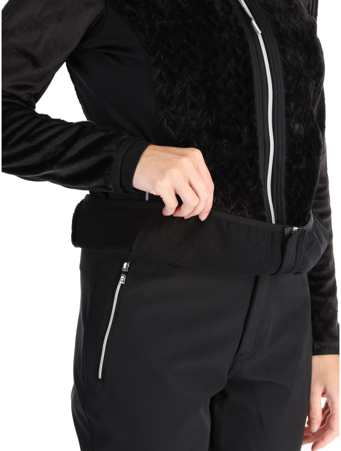 Luhta, Ikaala vest dames Black zwart 