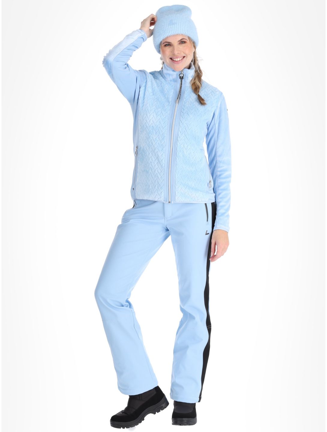 Luhta, Ikaala vest dames Light Blue blauw 