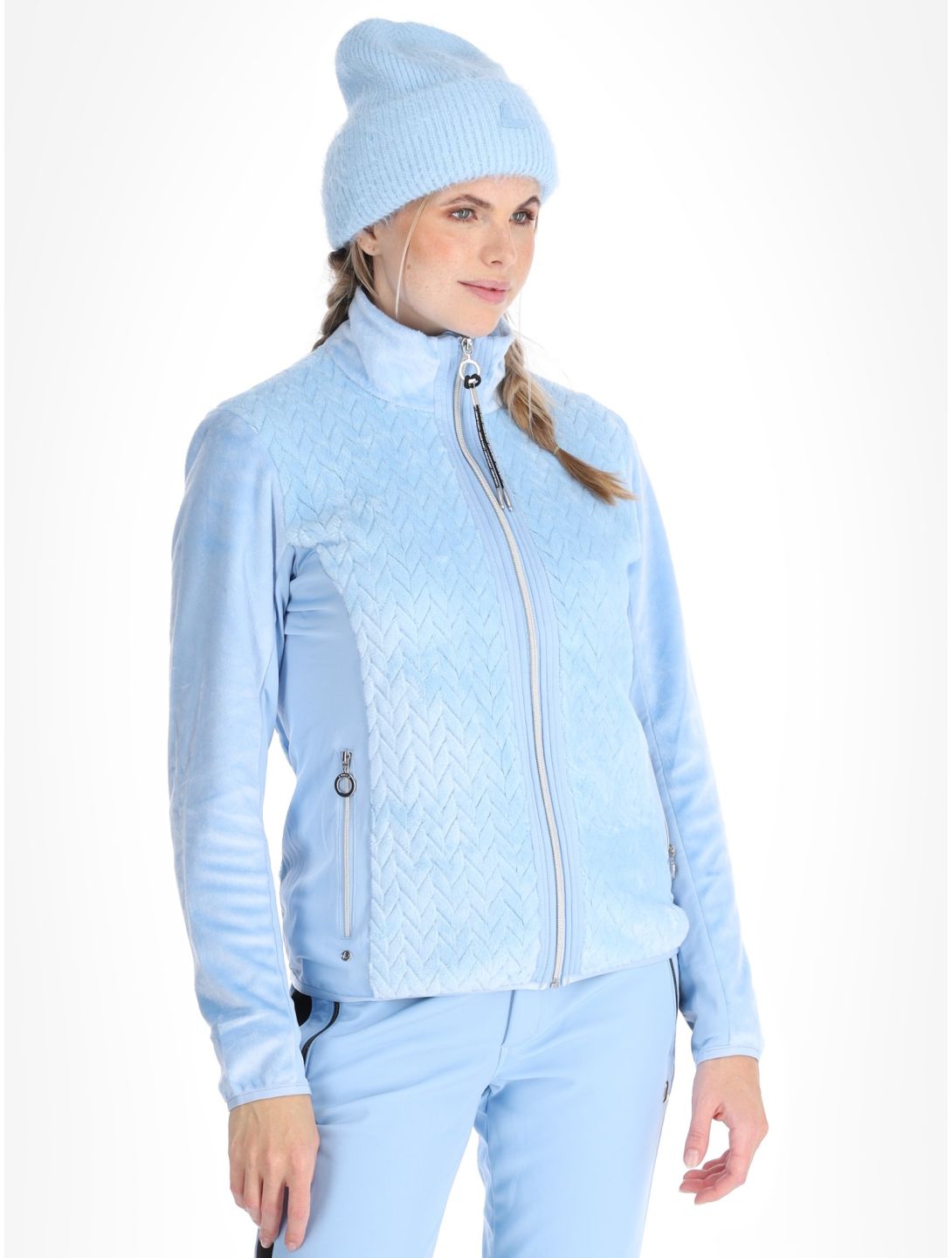 Luhta, Ikaala vest dames Light Blue blauw 