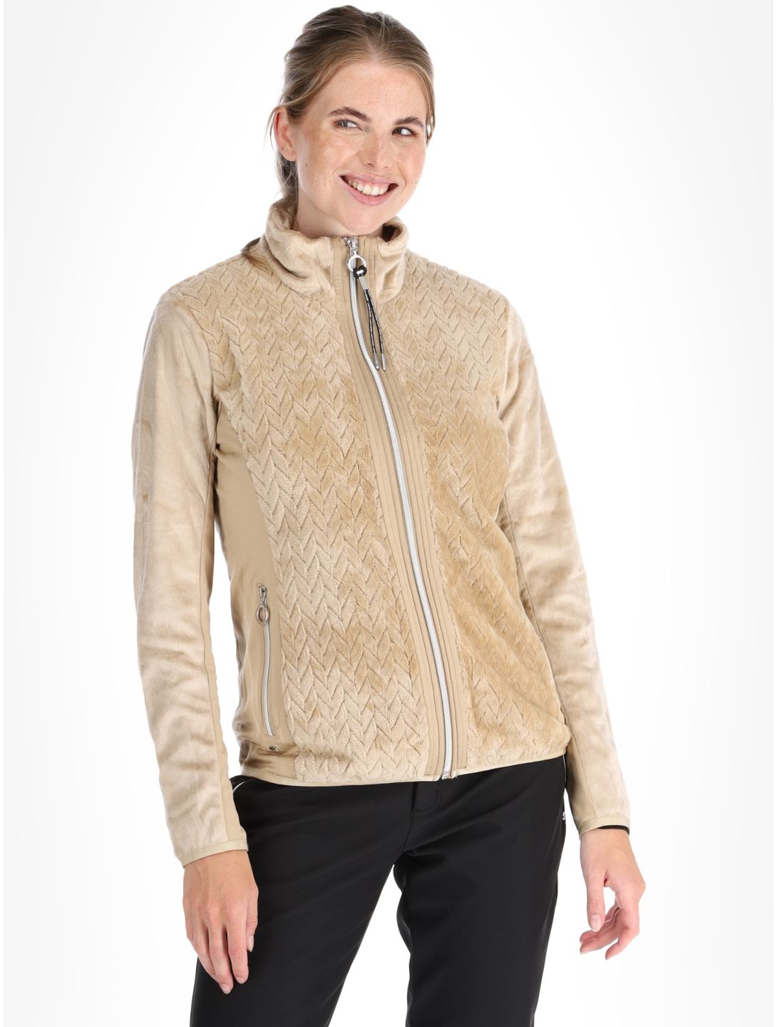 Luhta, Luhta Ikaala vest dames Powder beige 