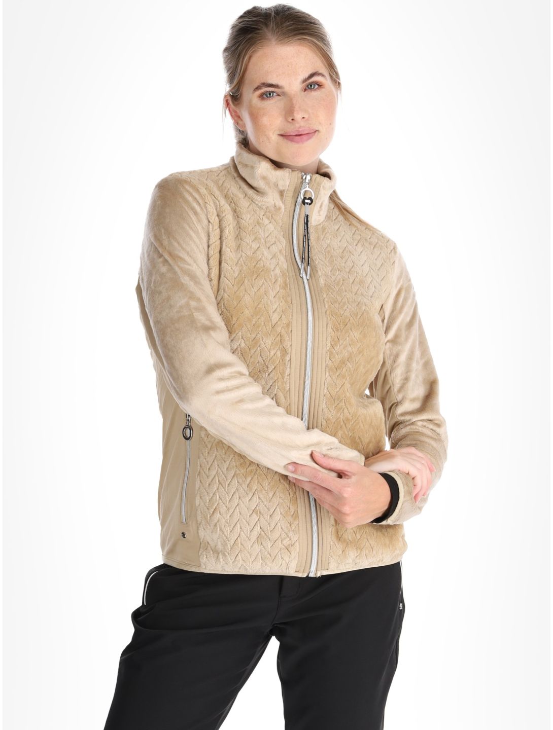 Luhta, Luhta Ikaala vest dames Powder beige 