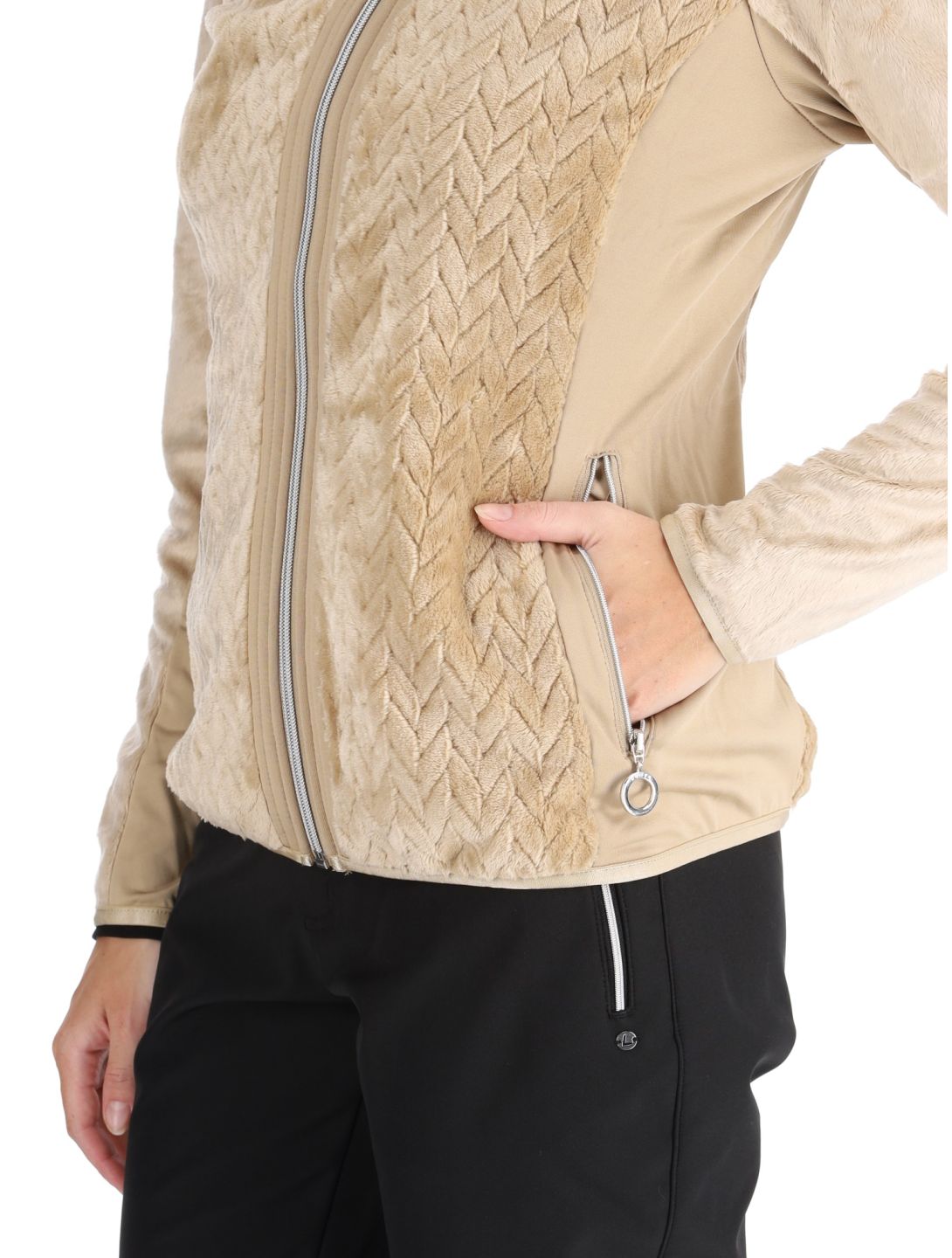 Luhta, Ikaala vest dames Powder beige 