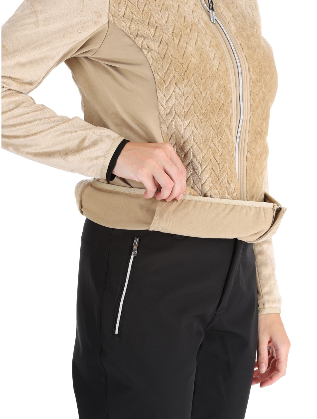 Luhta, Ikaala vest dames Powder beige 