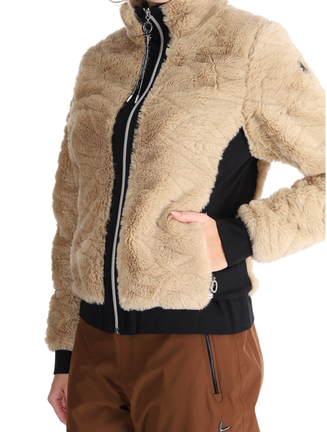 Luhta, Isolahti vest dames Powder beige 