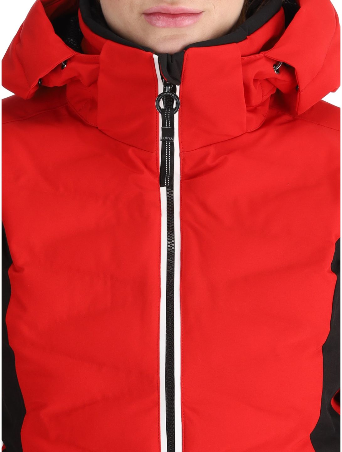 Luhta, Kaaresuvanto ski-jas dames Cranberry rood 