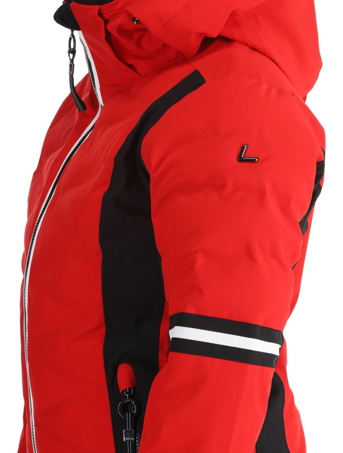 Luhta, Kaaresuvanto ski-jas dames Cranberry rood 