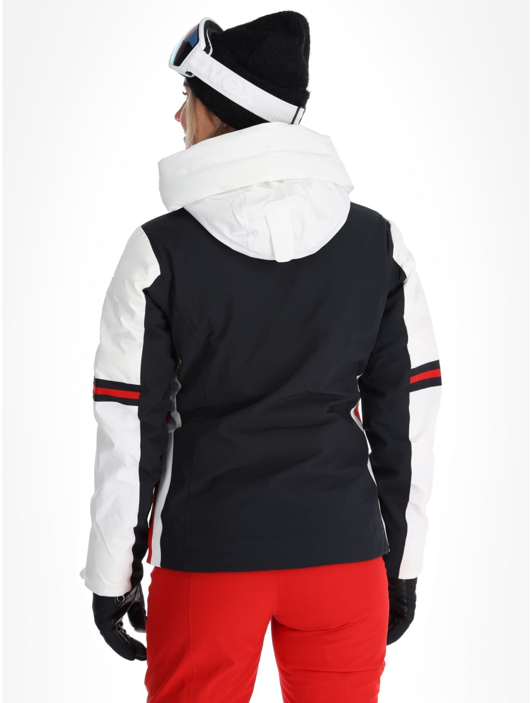 Luhta, Kaaresuvanto ski-jas dames Optic White wit 