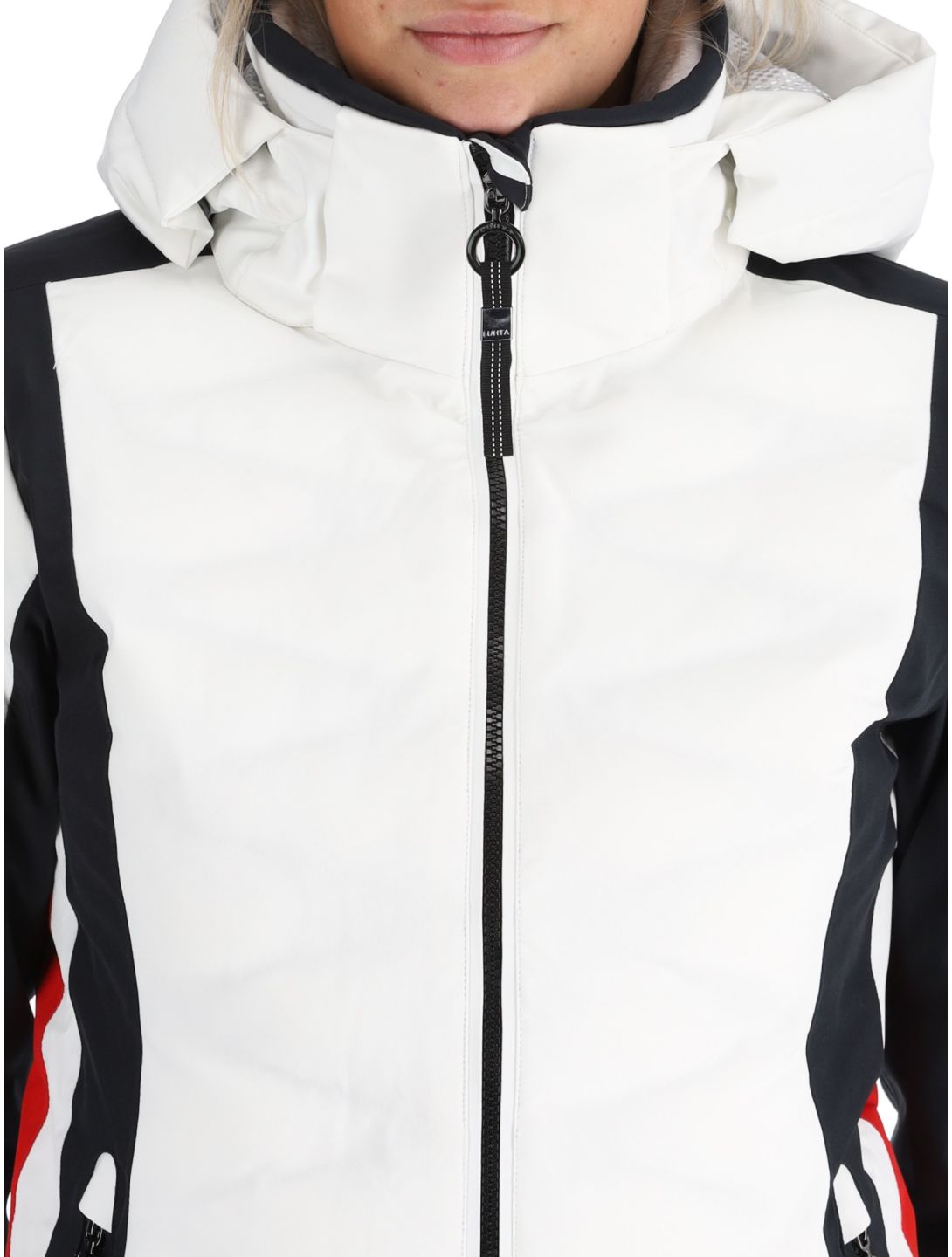 Luhta, Kaaresuvanto ski-jas dames Optic White wit 