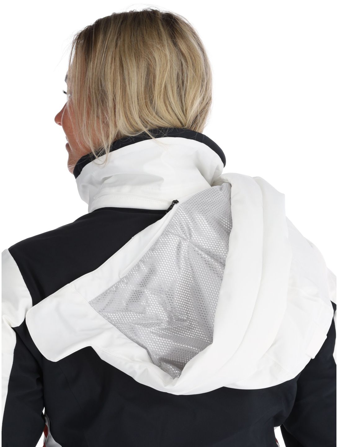 Luhta, Kaaresuvanto ski-jas dames Optic White wit 