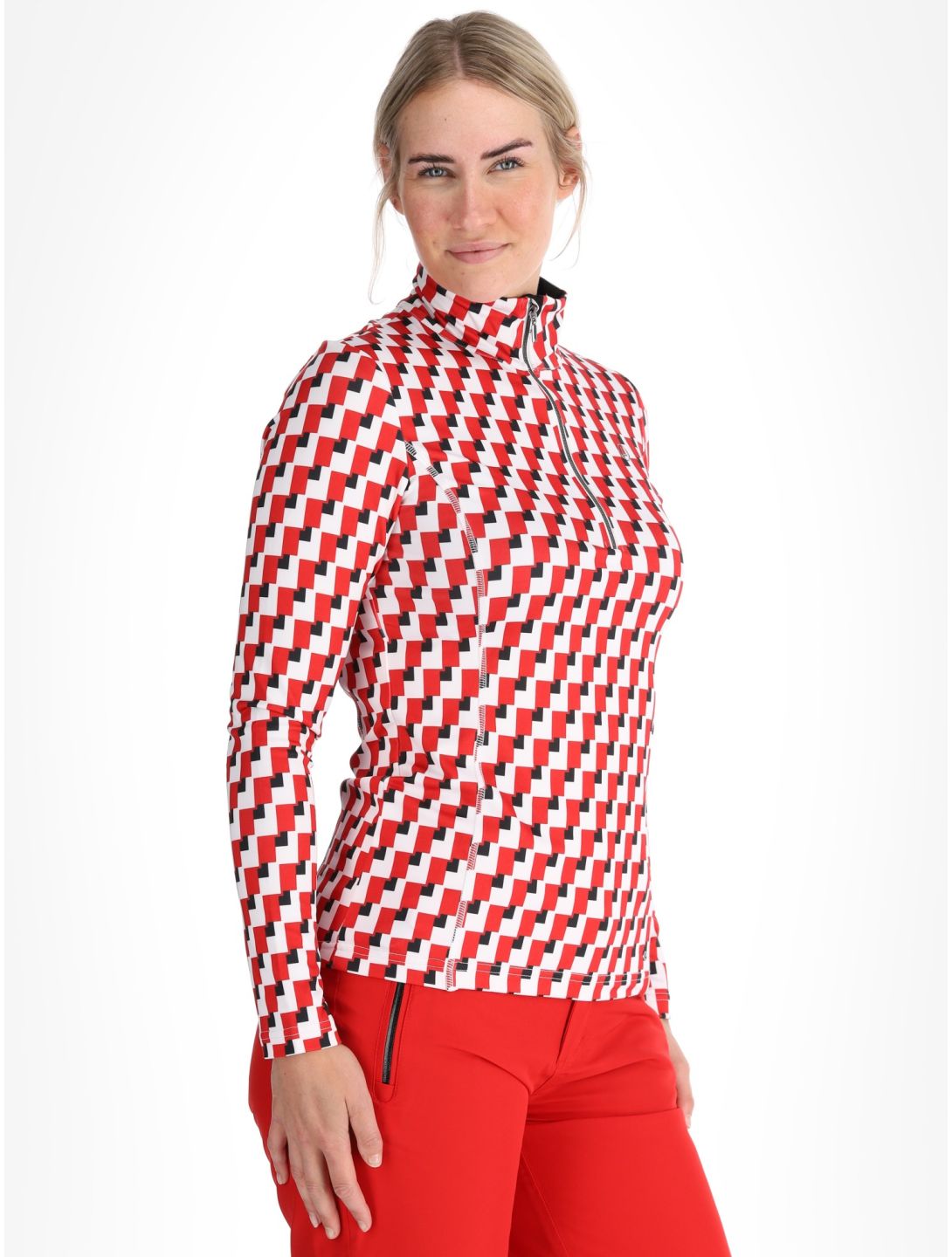 Luhta, Luhta Karstula GA Ski pully dames Cranberry Rood 