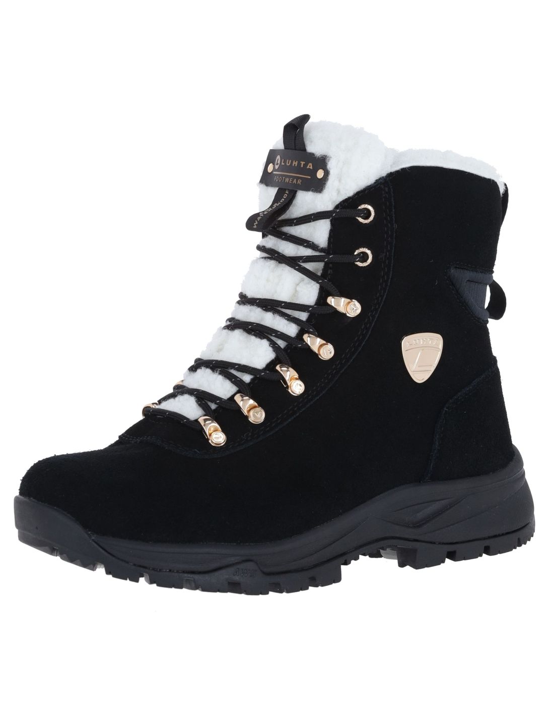 Luhta, Mukava Ms snowboots dames Basic Black zwart 