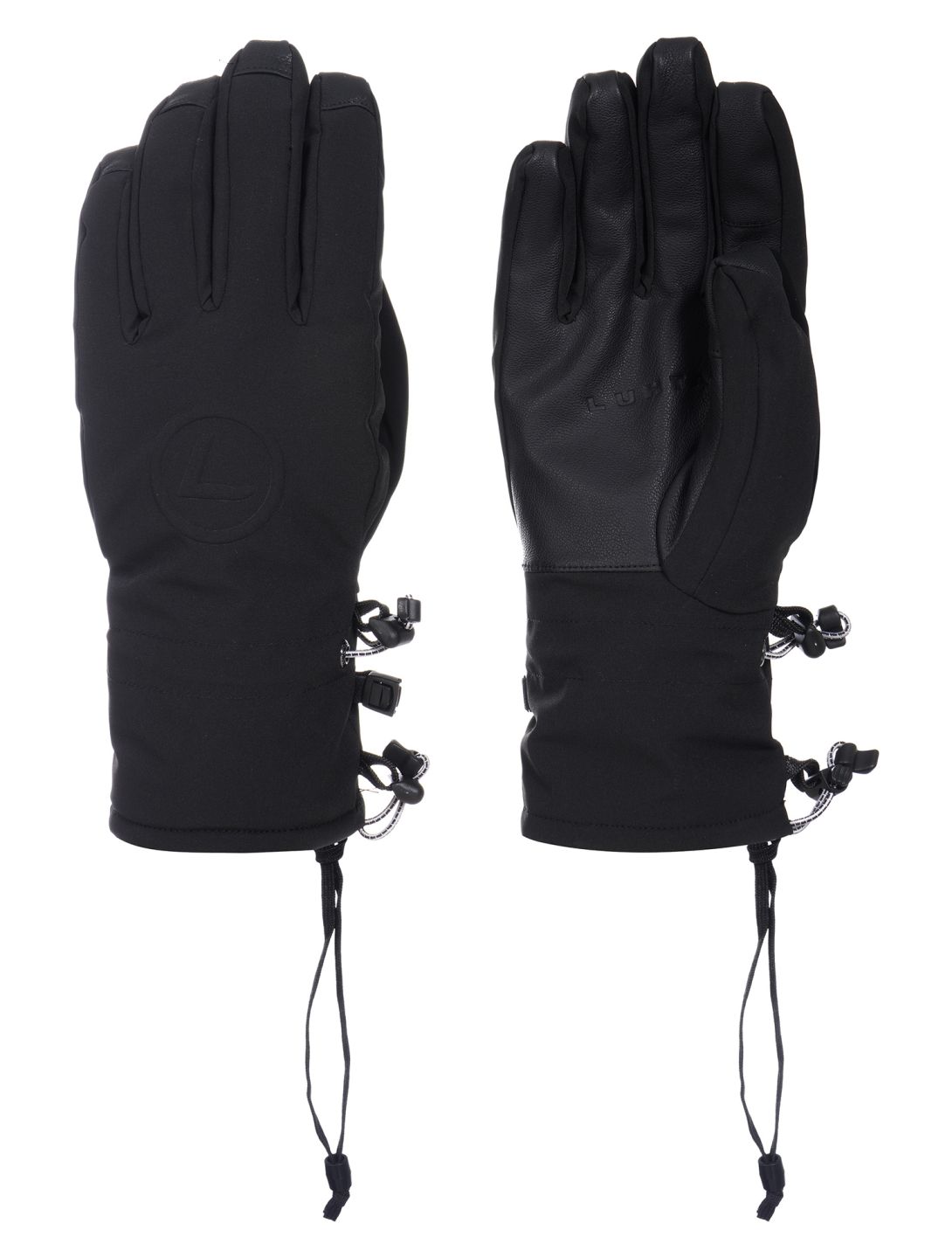 Luhta, Naamanka skihandschoenen unisex Black zwart 