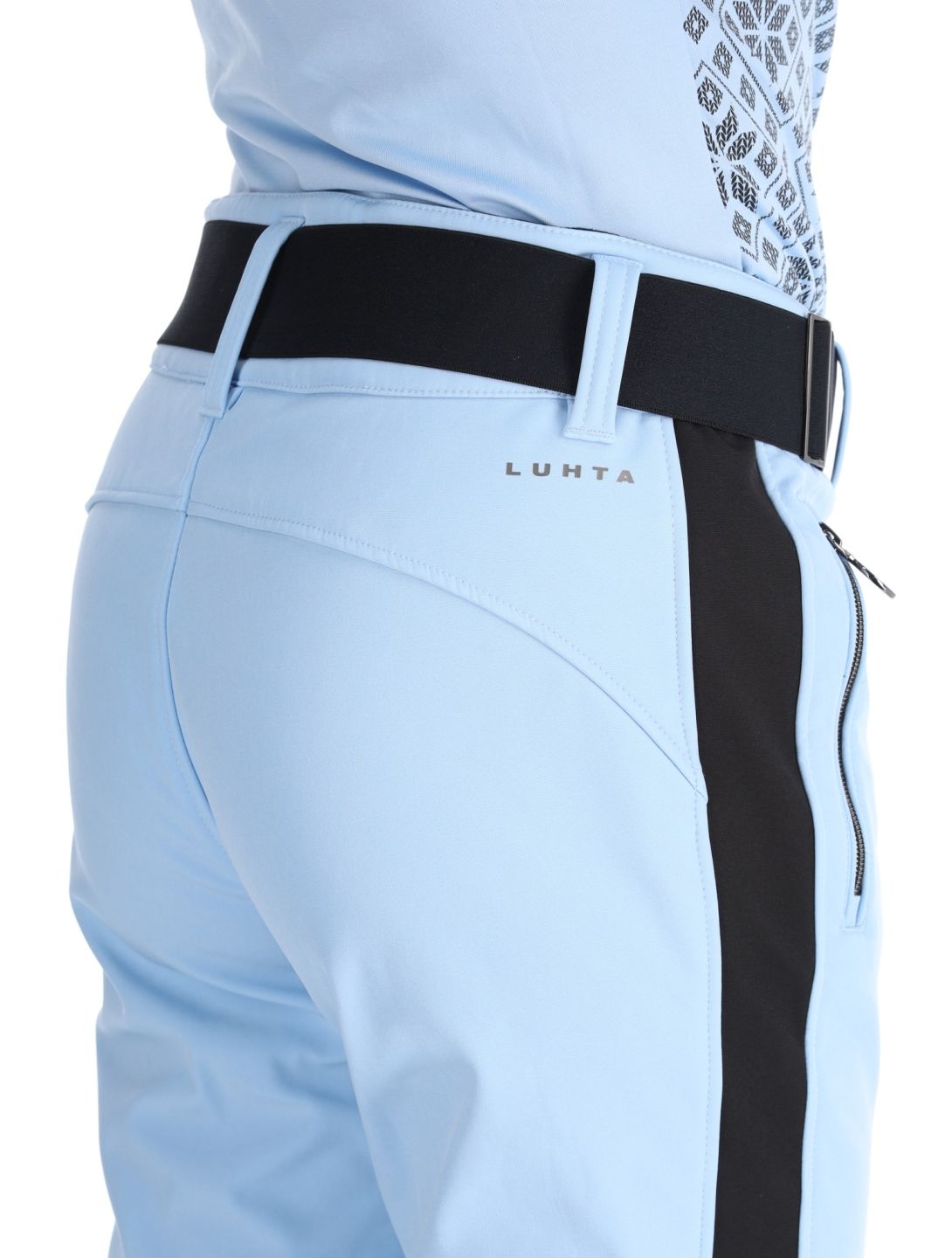 Luhta, Reututunturi softshell skibroek dames Light Blue blauw 