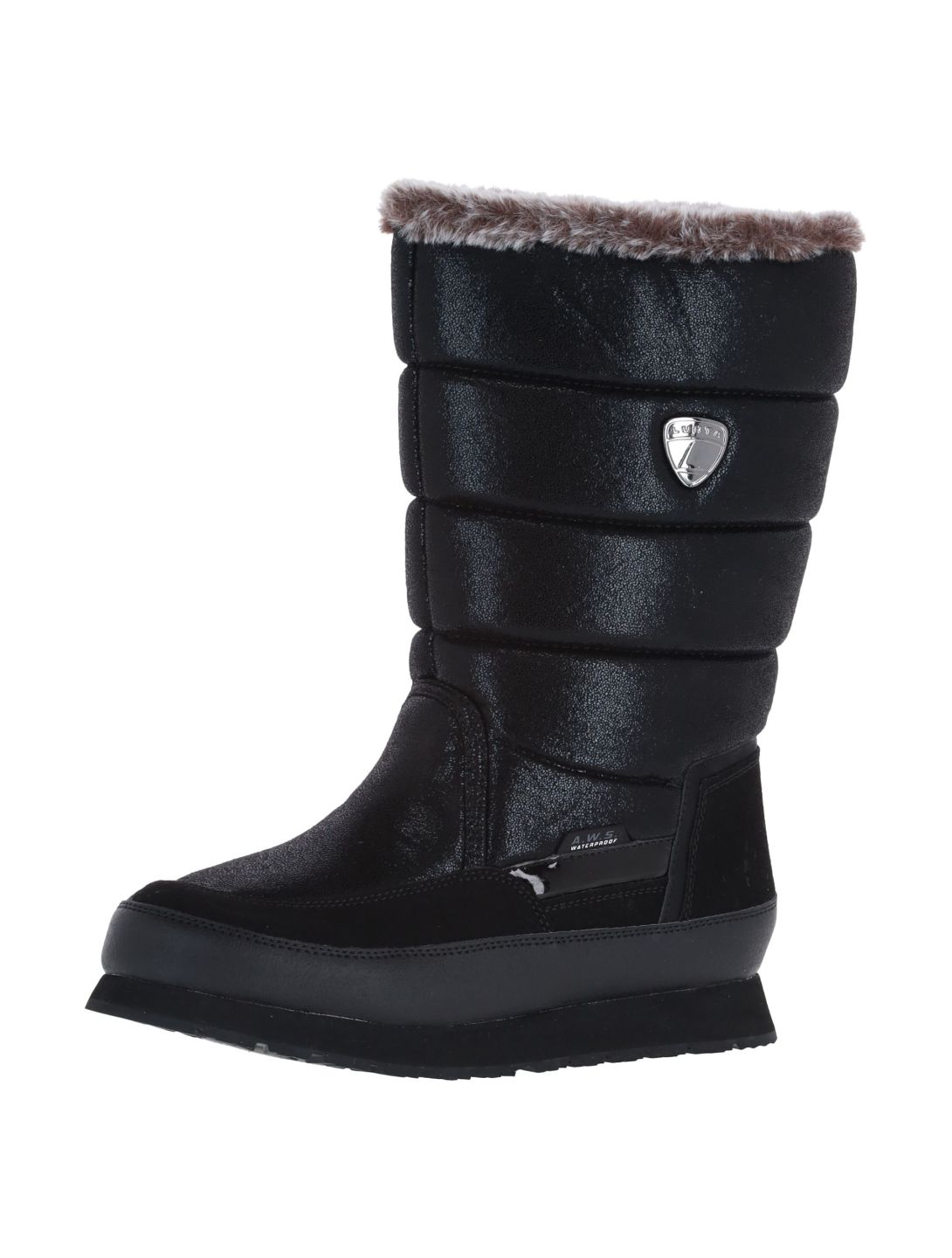 Luhta, Valkea Ms snowboots dames Basic Black zwart 