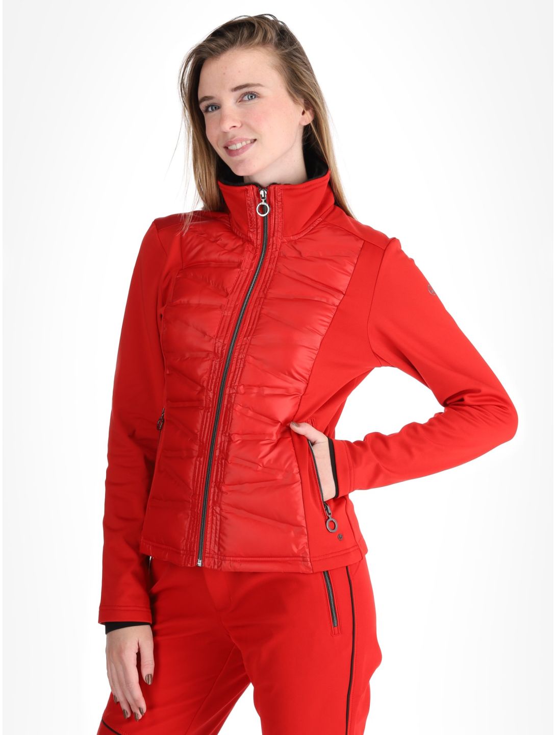 Luhta, Luosu EA Vest dames Cranberry Rood 