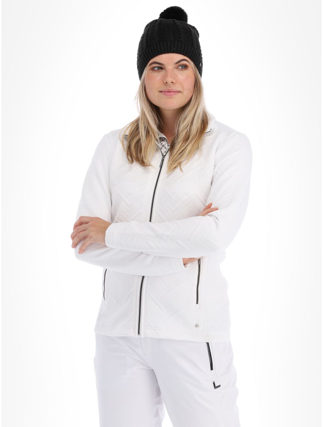 Luhta, Olostunturi vest dames Optic White wit 