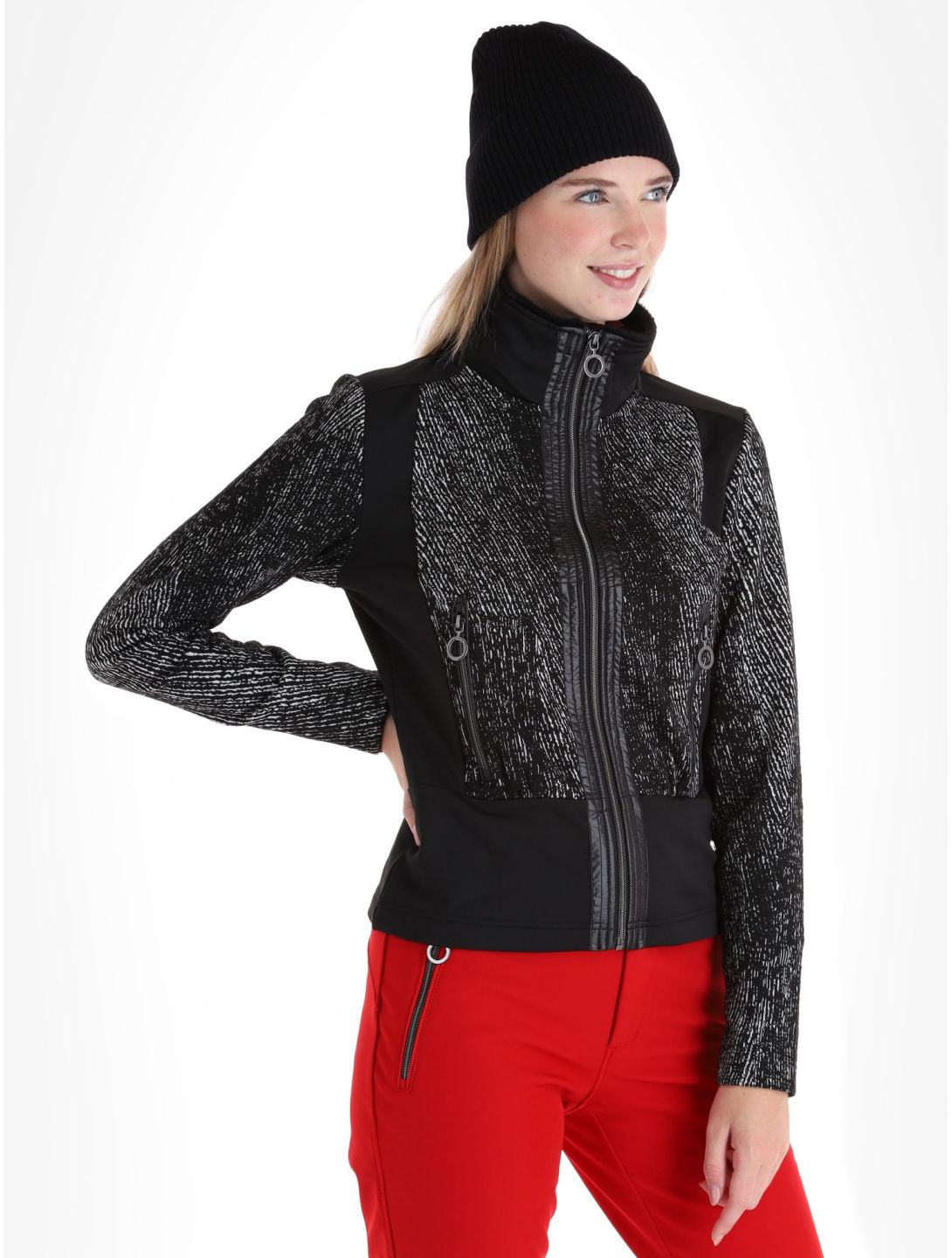 Luhta, Pallastunturi vest dames Black zwart 