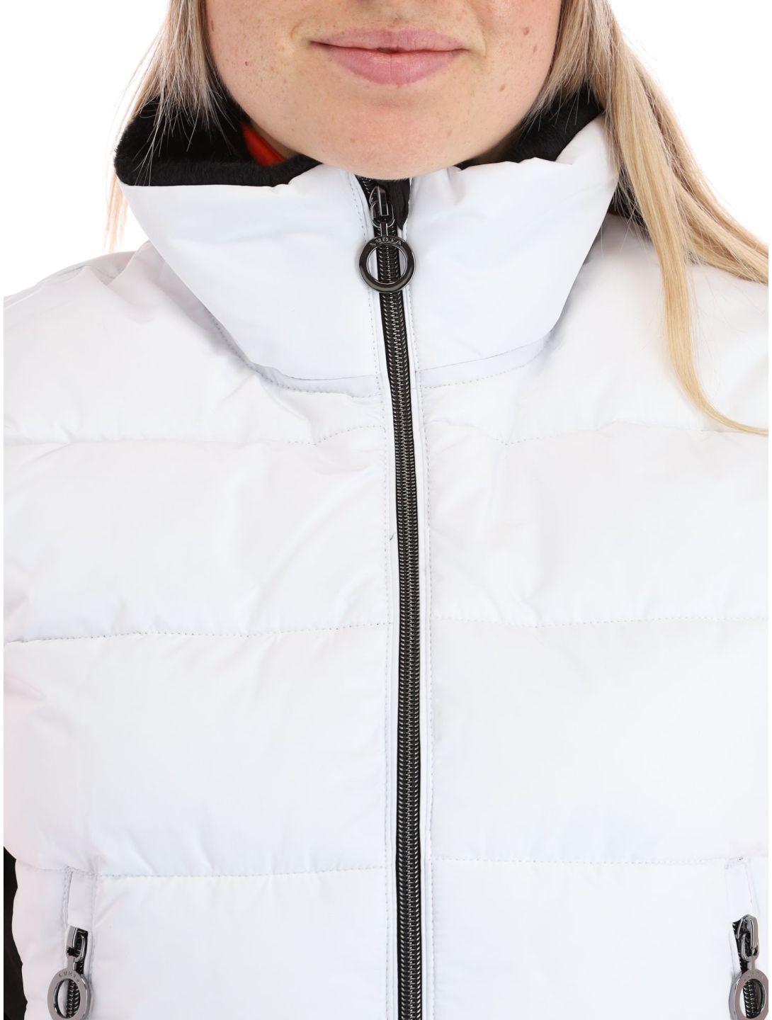 Luhta, Peuratunturi bodywarmer dames Optic White wit 