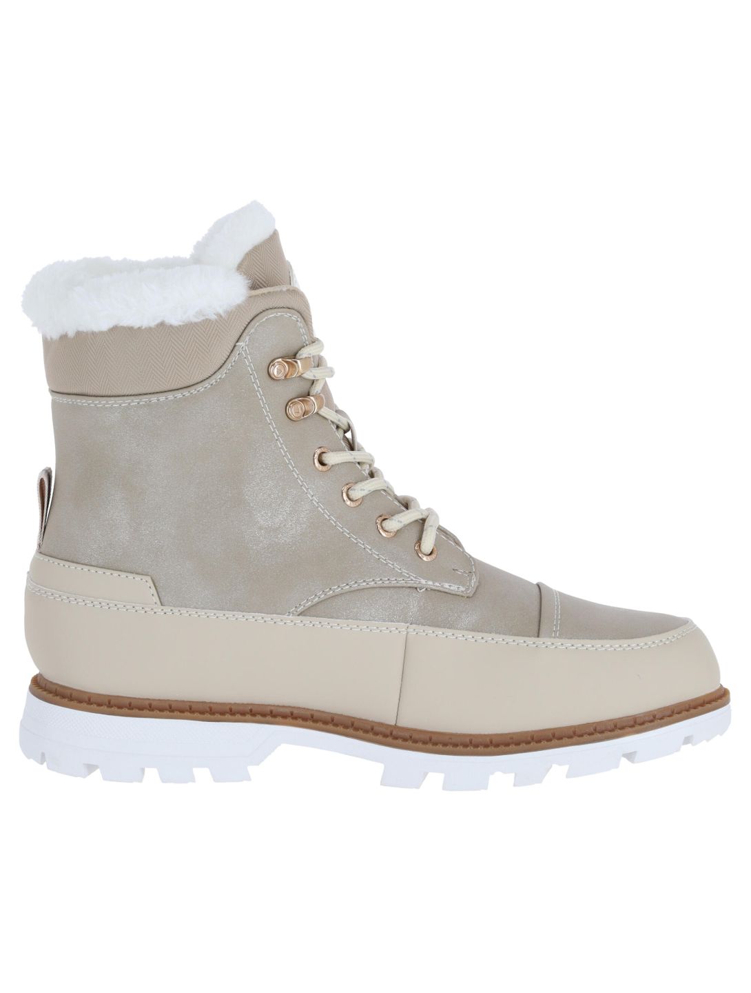 Luhta, Reilu Ms snowboots dames Natural White wit 