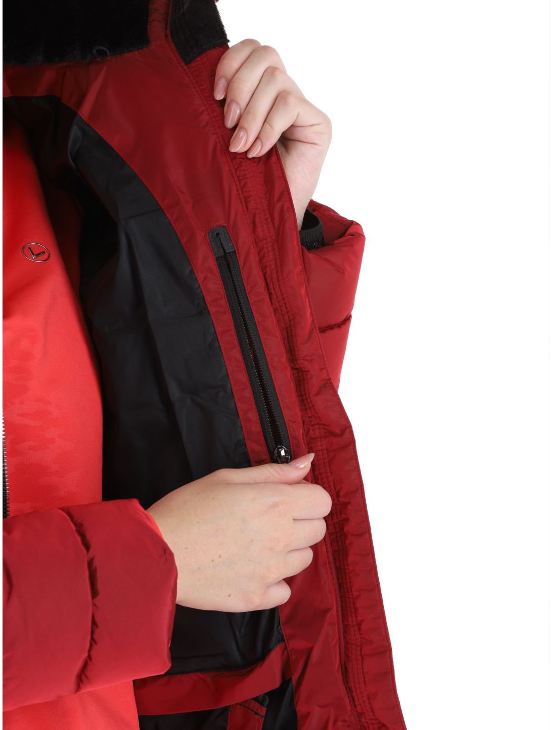 Luhta, Sammaltunturi ski-jas dames Cranberry rood 