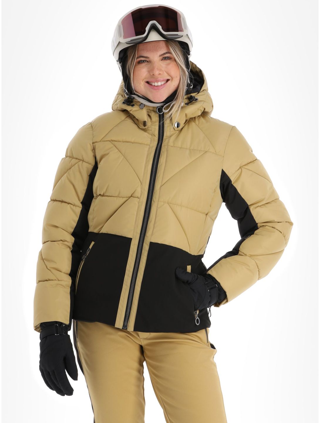 Luhta, Suomutunturi ski-jas dames Cafe Au Lait beige 