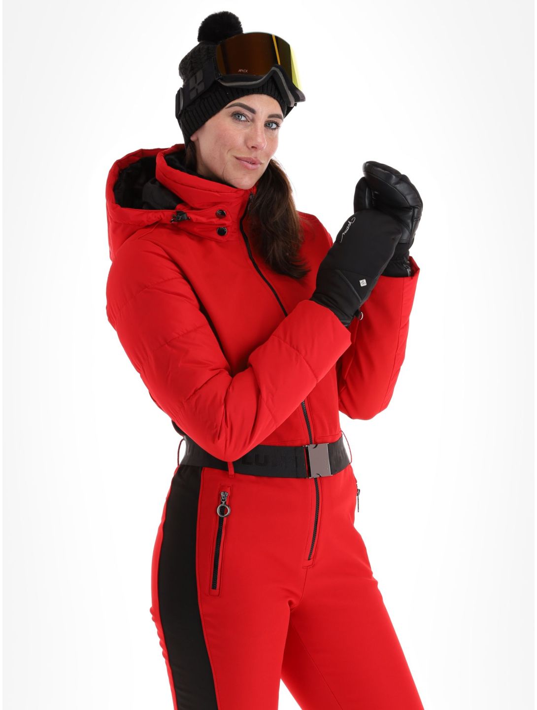 Luhta, Termisvaara ski overall dames Cranberry rood 