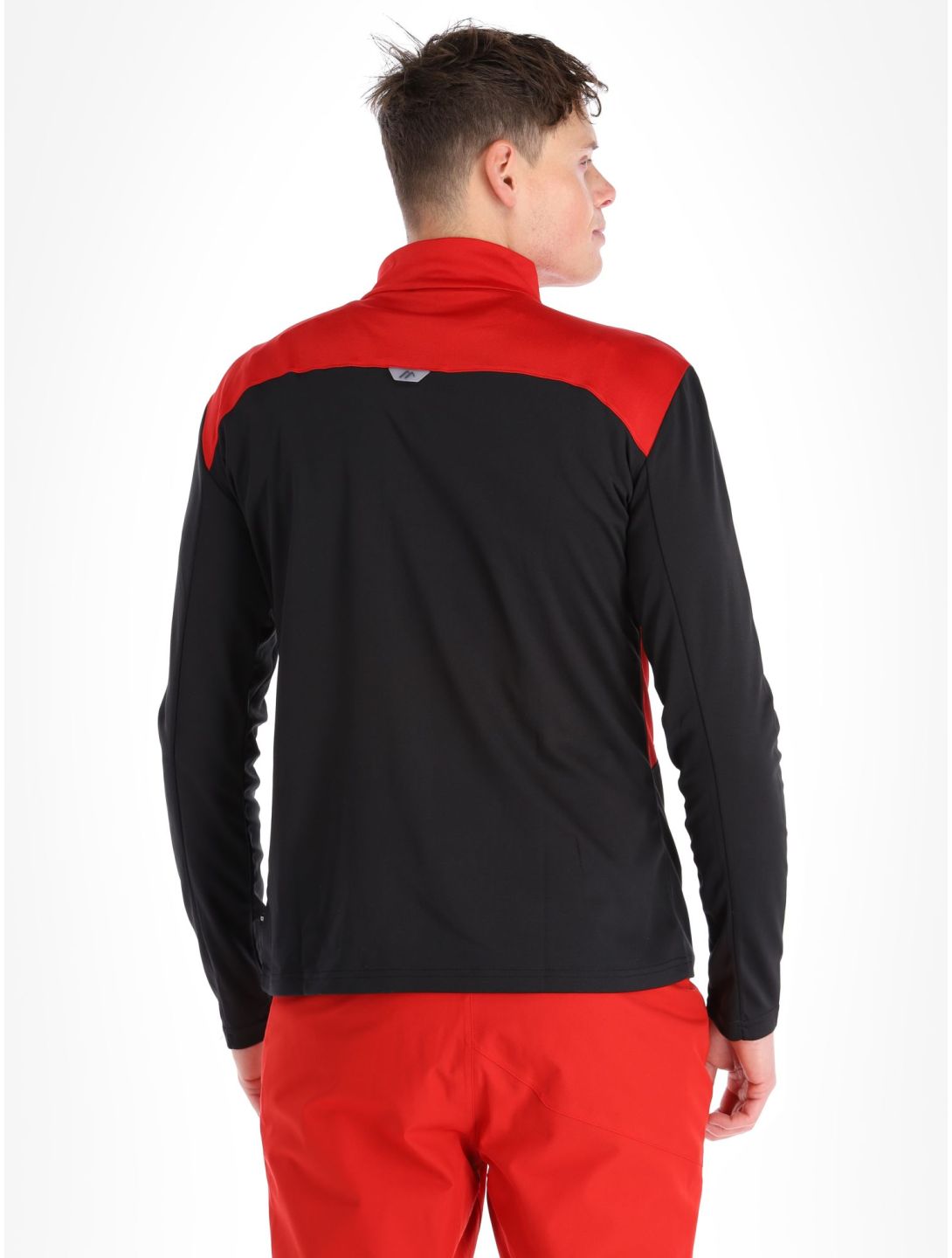 Maier Sports, Astun Jersey skipully heren Salsa / Black rood 