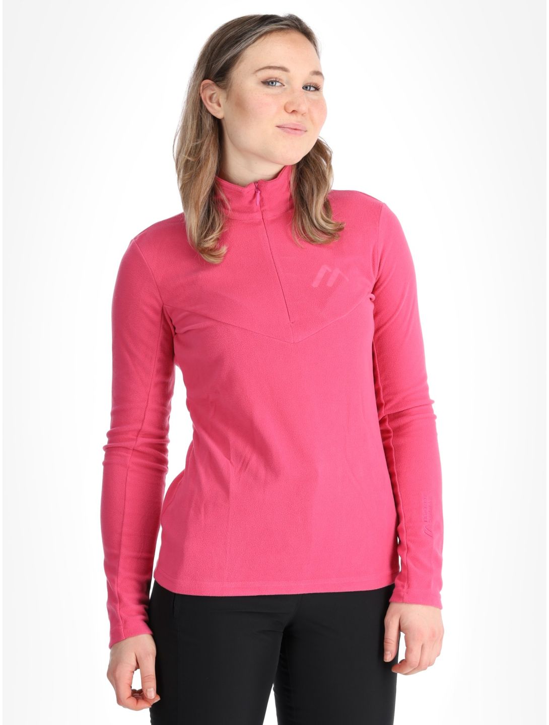 Maier Sports, Denise Hz W GA Ski pully dames Pink Flambé Roze 