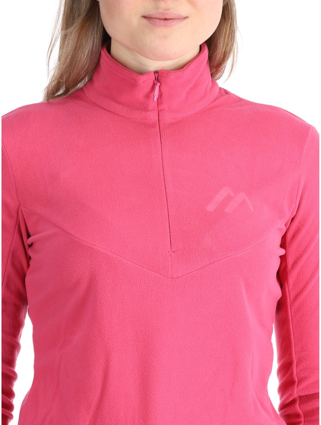 Maier Sports, Denise Hz W GA Ski pully dames Pink Flambé Roze 