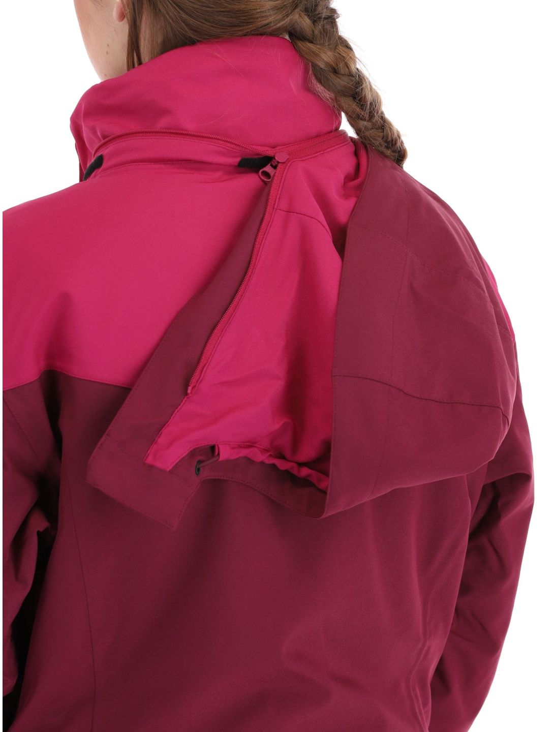 Maier Sports, Pinilla ski-jas dames Cherry/Magenta bordeaux, paars 