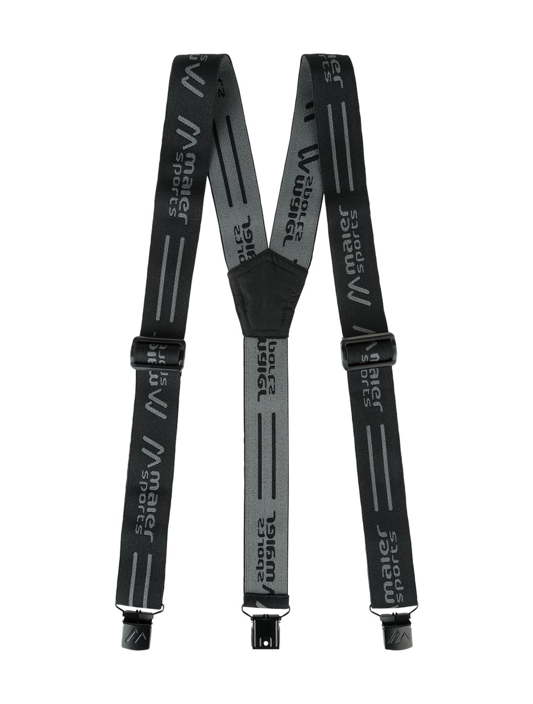 Maier Sports, Suspender bretels unisex Black zwart 