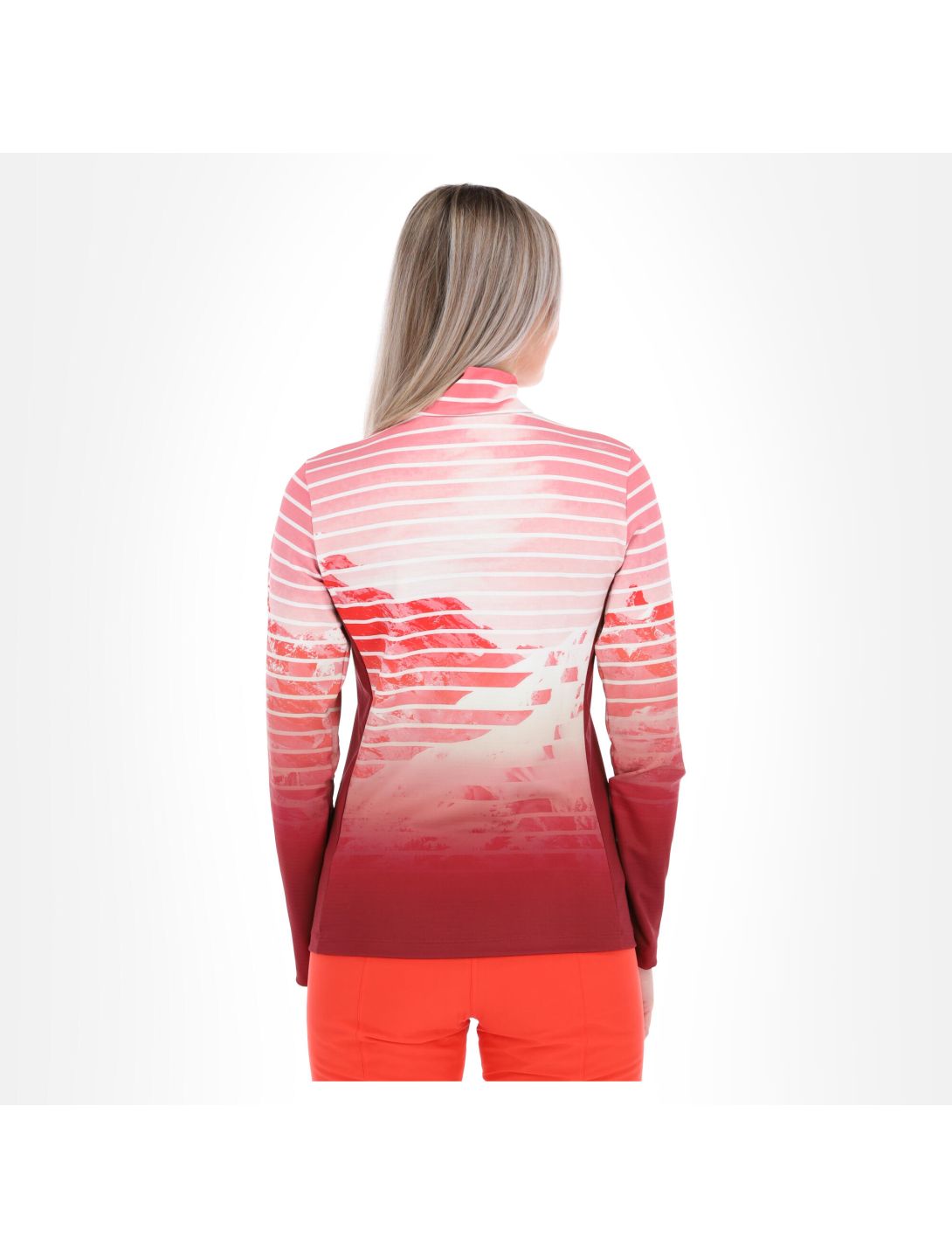 Maier Sports, Tenya skipully dames print Rood