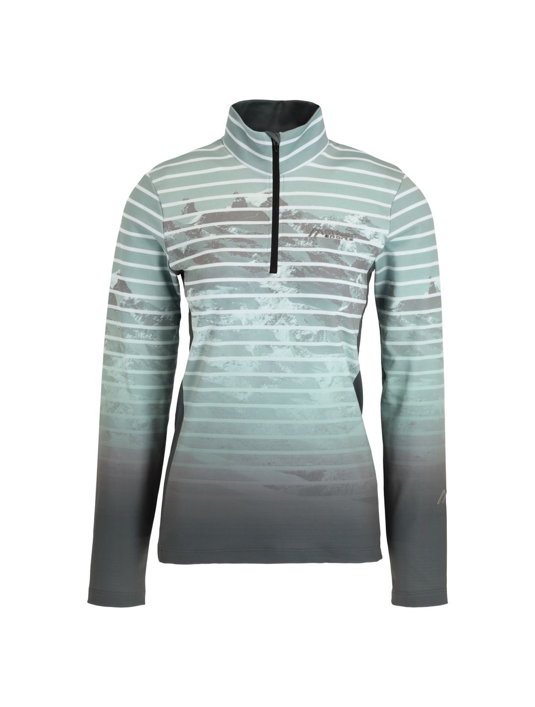 Maier Sports, Tenya skipully dames print Zwart