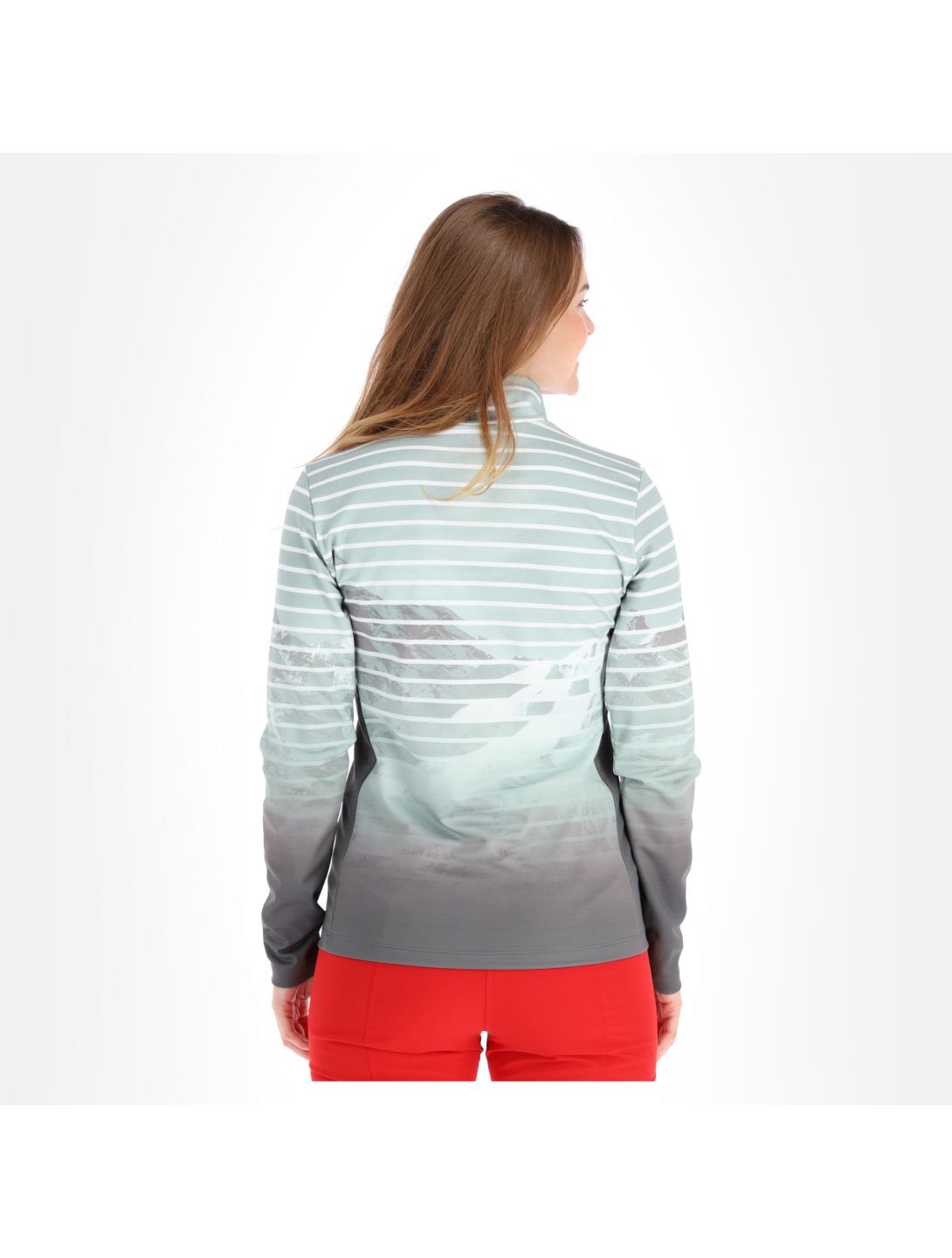 Maier Sports, Tenya skipully dames print Zwart